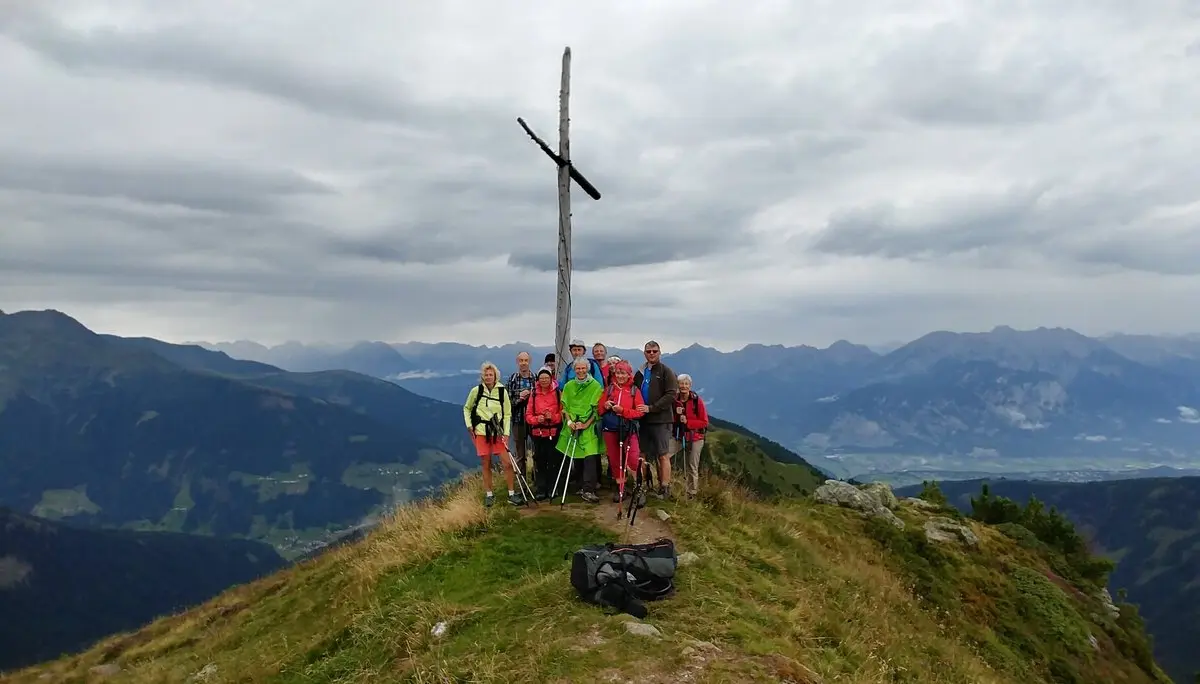 Am Gipfel des Grieskogel | © Annette Gröbner