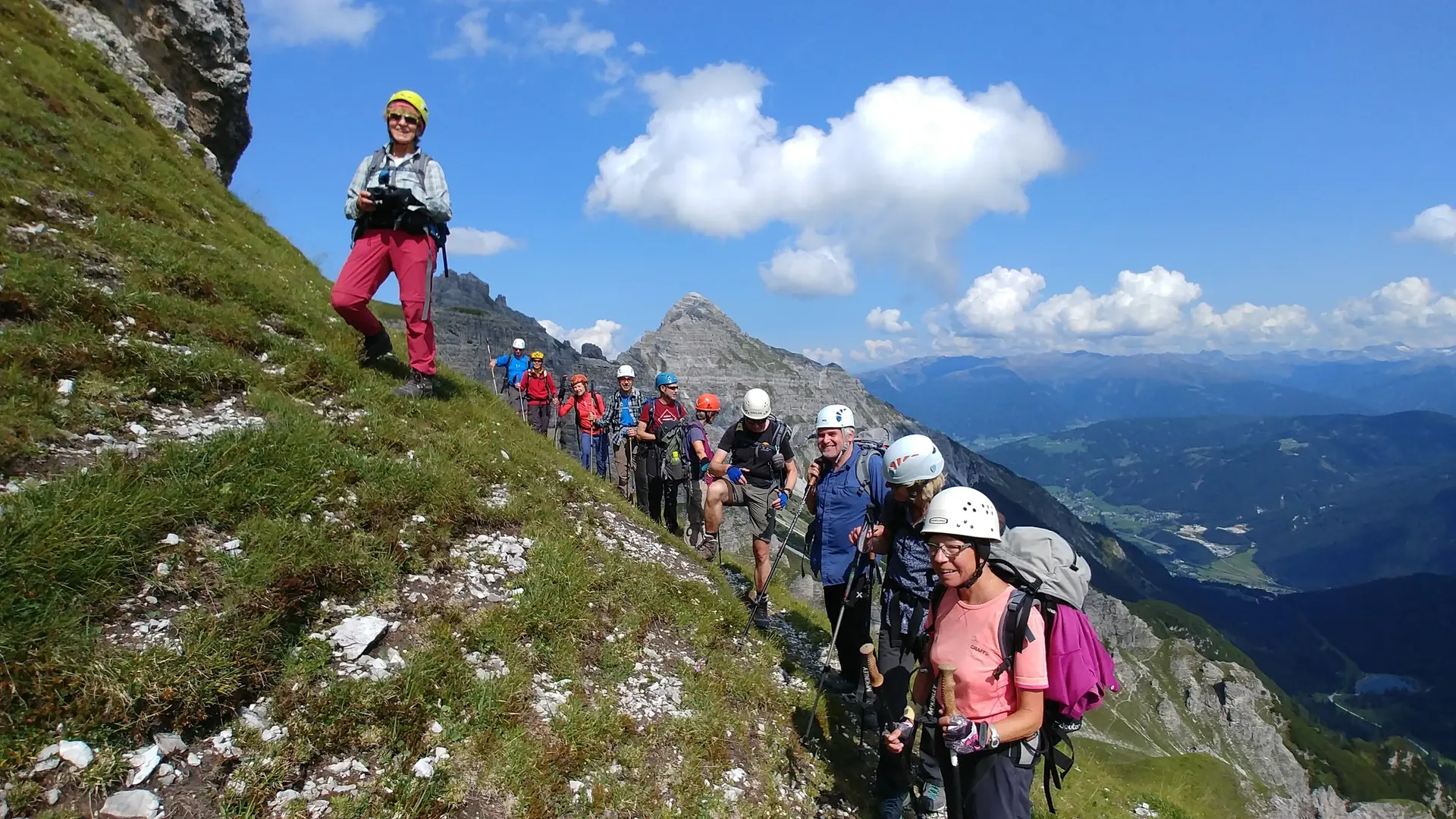 Rückblick zur Marchreisenspitze | © Annette Gröbner
