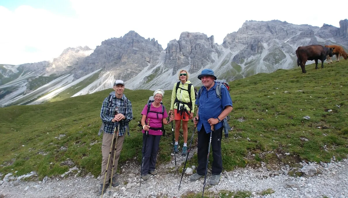 Auf dem Rückweg zur Adolf-Pichler-Hütte | © Annette Gröbner