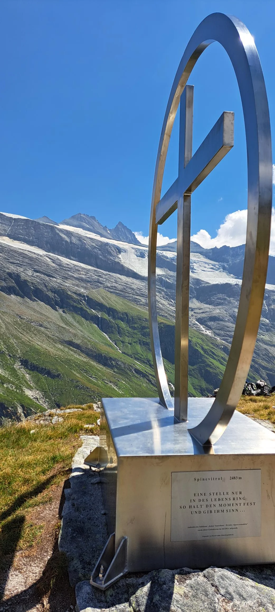 Kraftplatz Spinewitrol 2483m | © DAV C.Ammann