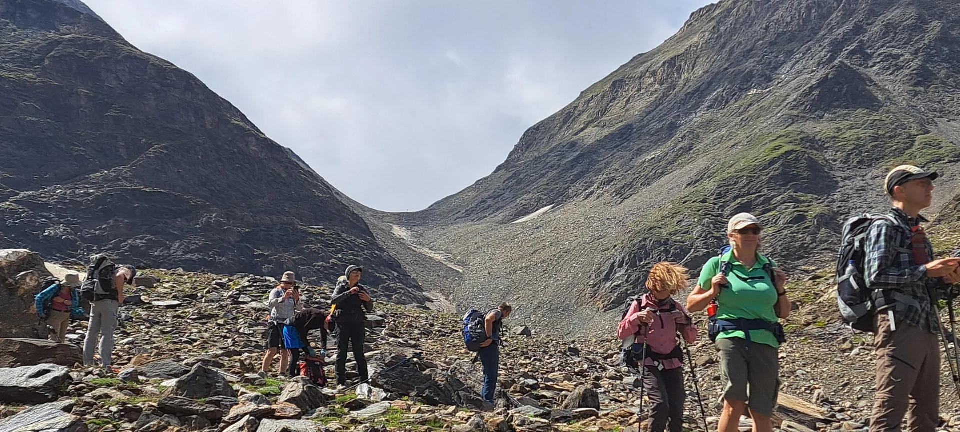 Blick in die Untere Pfandlscharte 2663m | © DAV C.Ammann