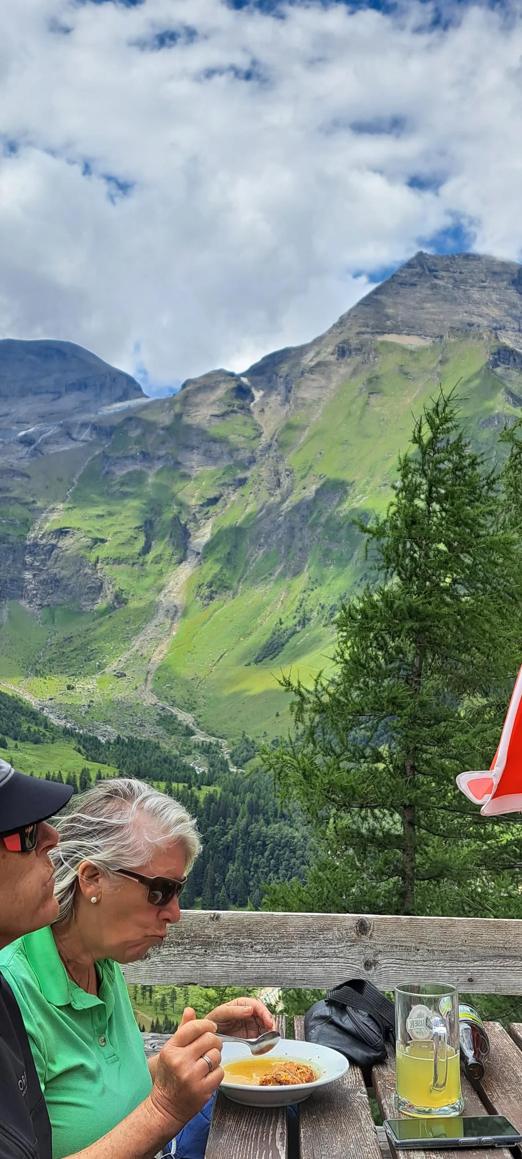 Kaspressknödel mit Blick zur Hohe Dock, 3348m | © DAV C.Ammann