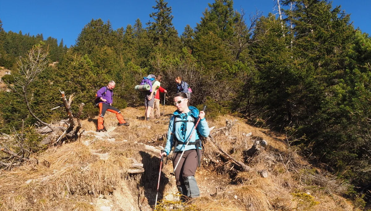 Im Abstieg | © privat