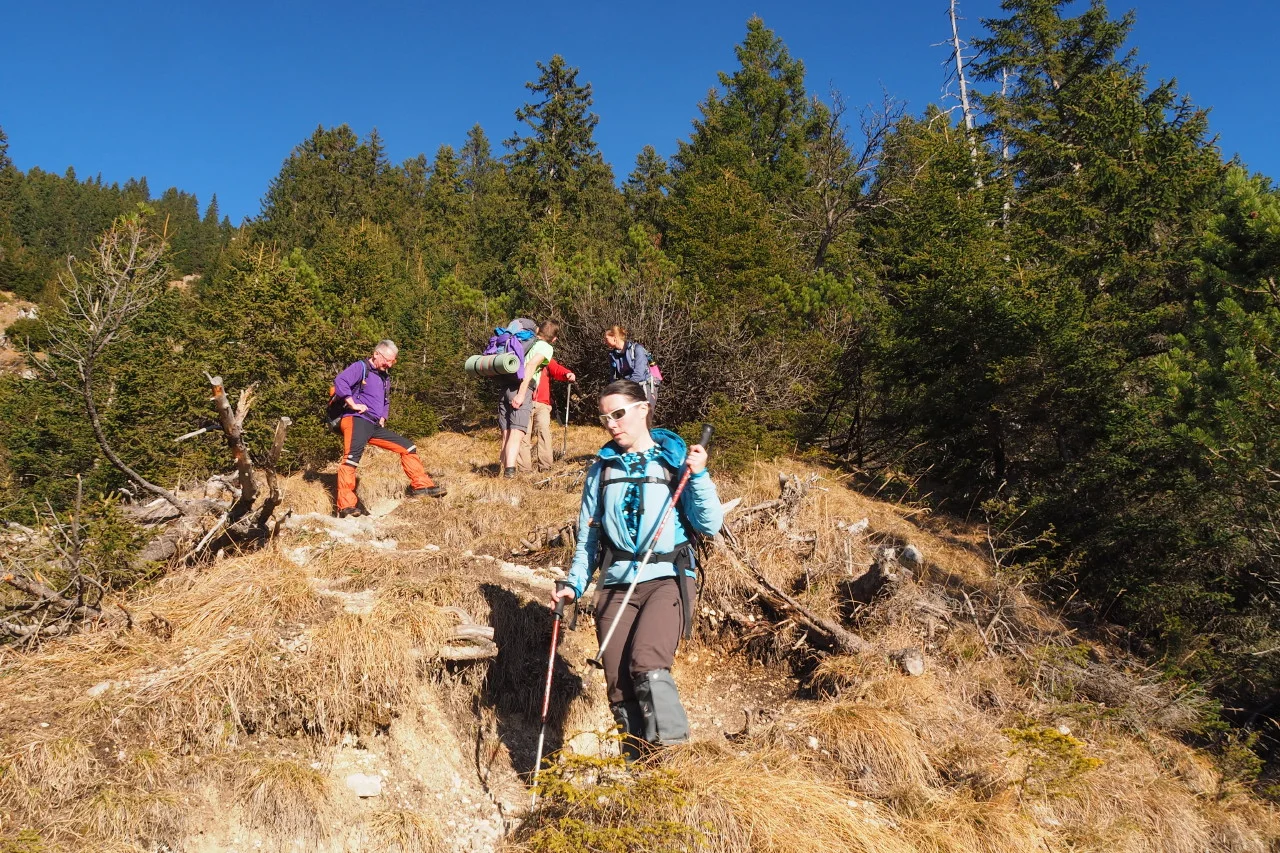 Im Abstieg | © privat