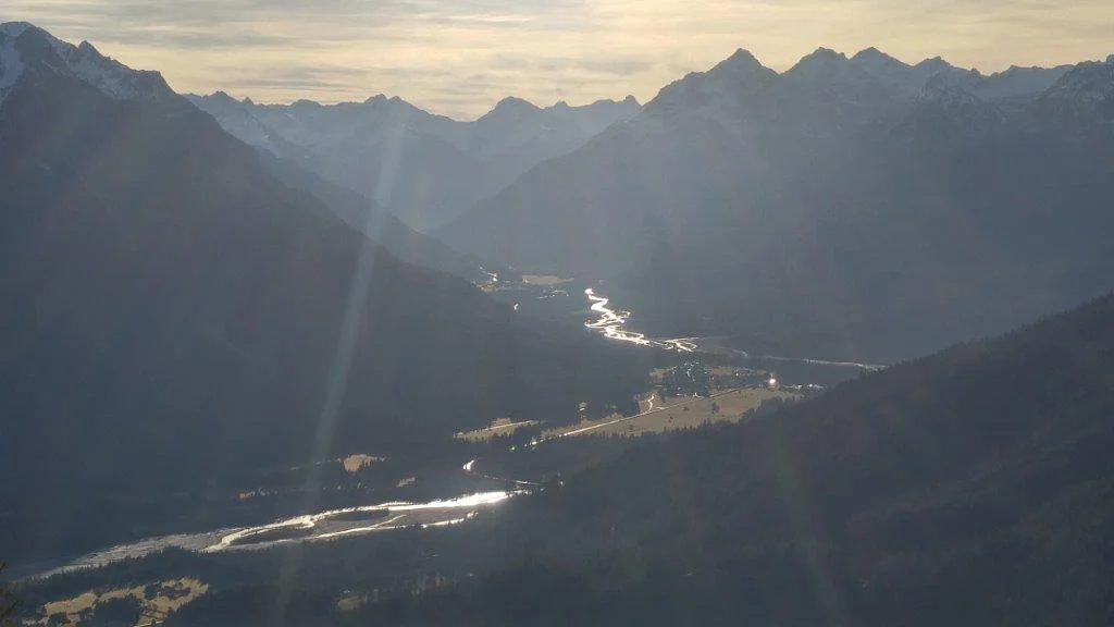 Oberes Lechtal im Gegenlicht | © privat