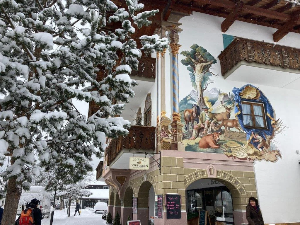 Winterkulisse in Farchant | © privat