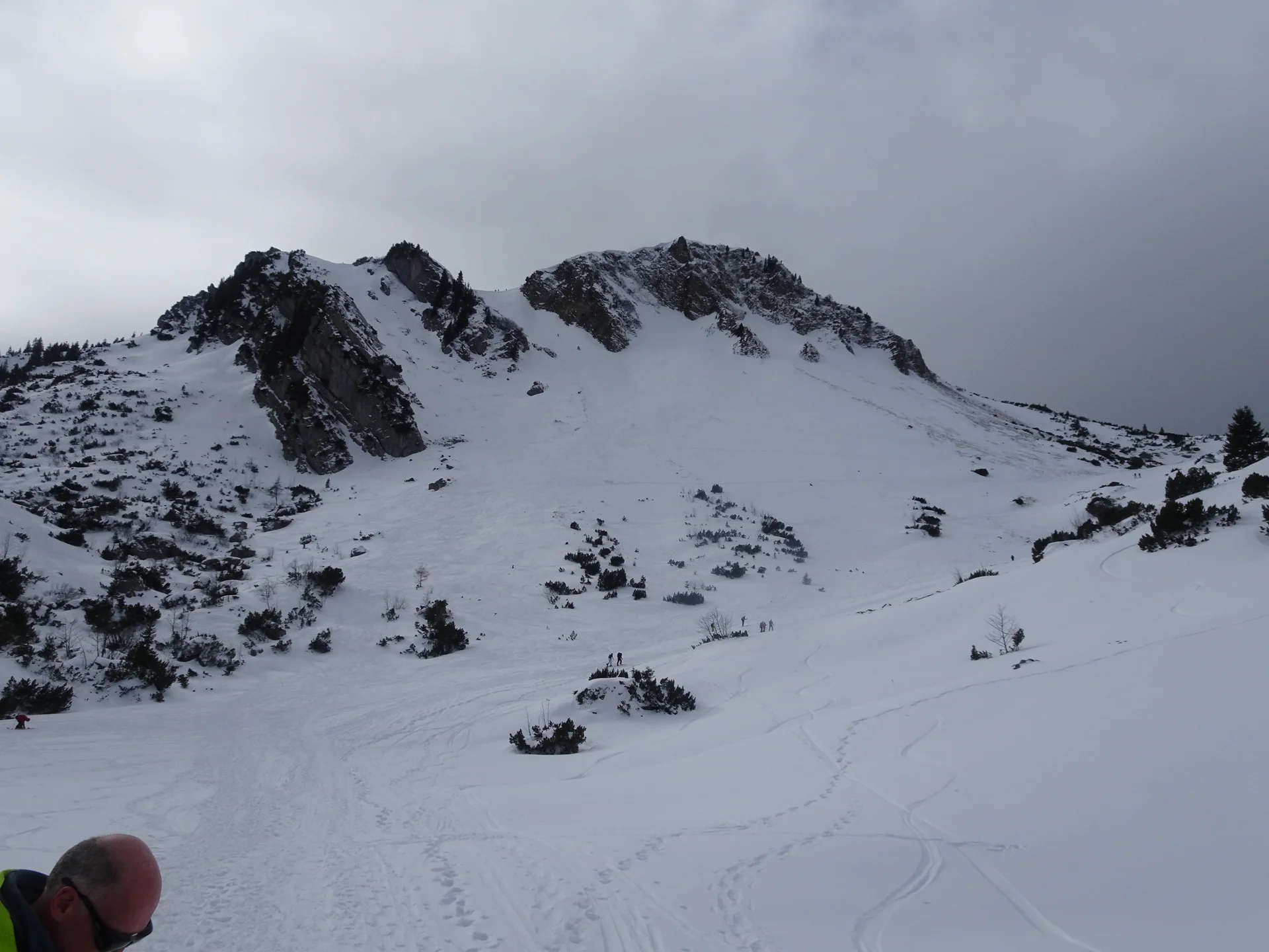 Rotwand von der Seite im Abstieg | © Markus Hammer