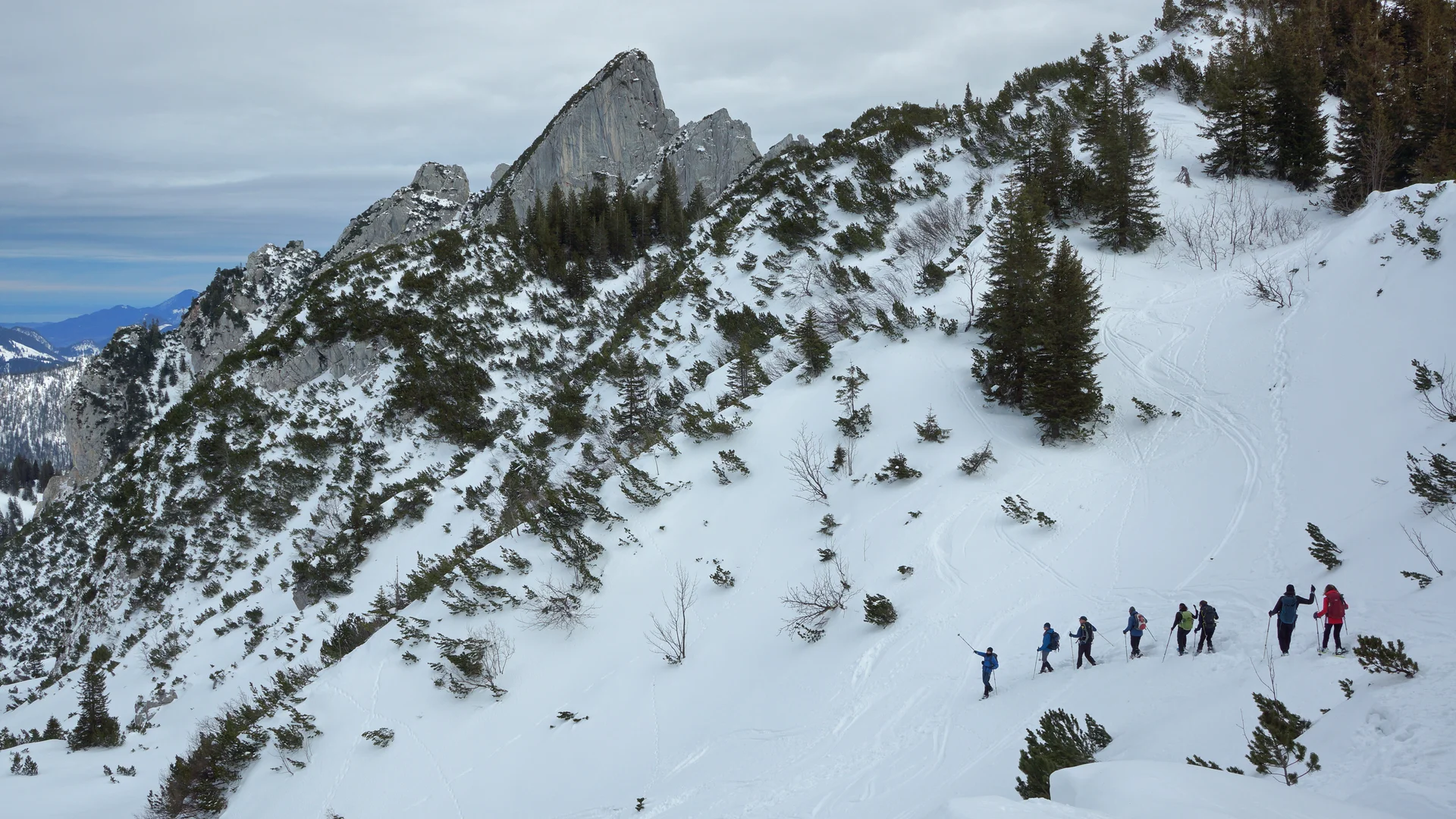 Im Hang zum Rotwandgipfel | © Rudi Kappler