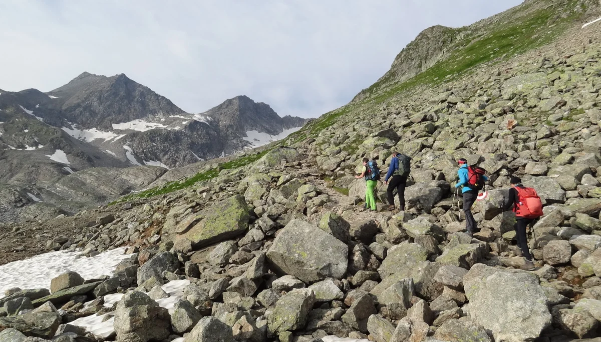 Aufstieg zur Rojacher Hütte | © L.Wagner