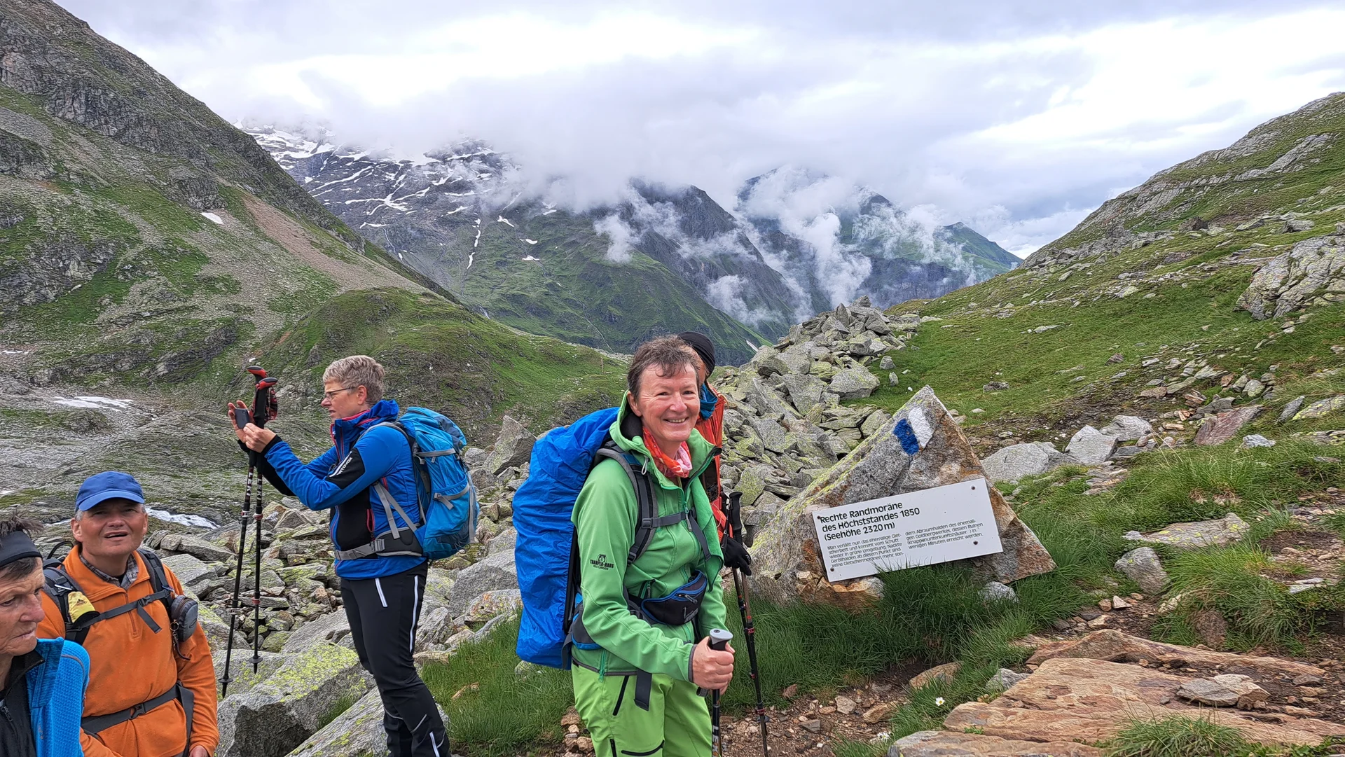 Rechte Randmoräne | © J.Fendl