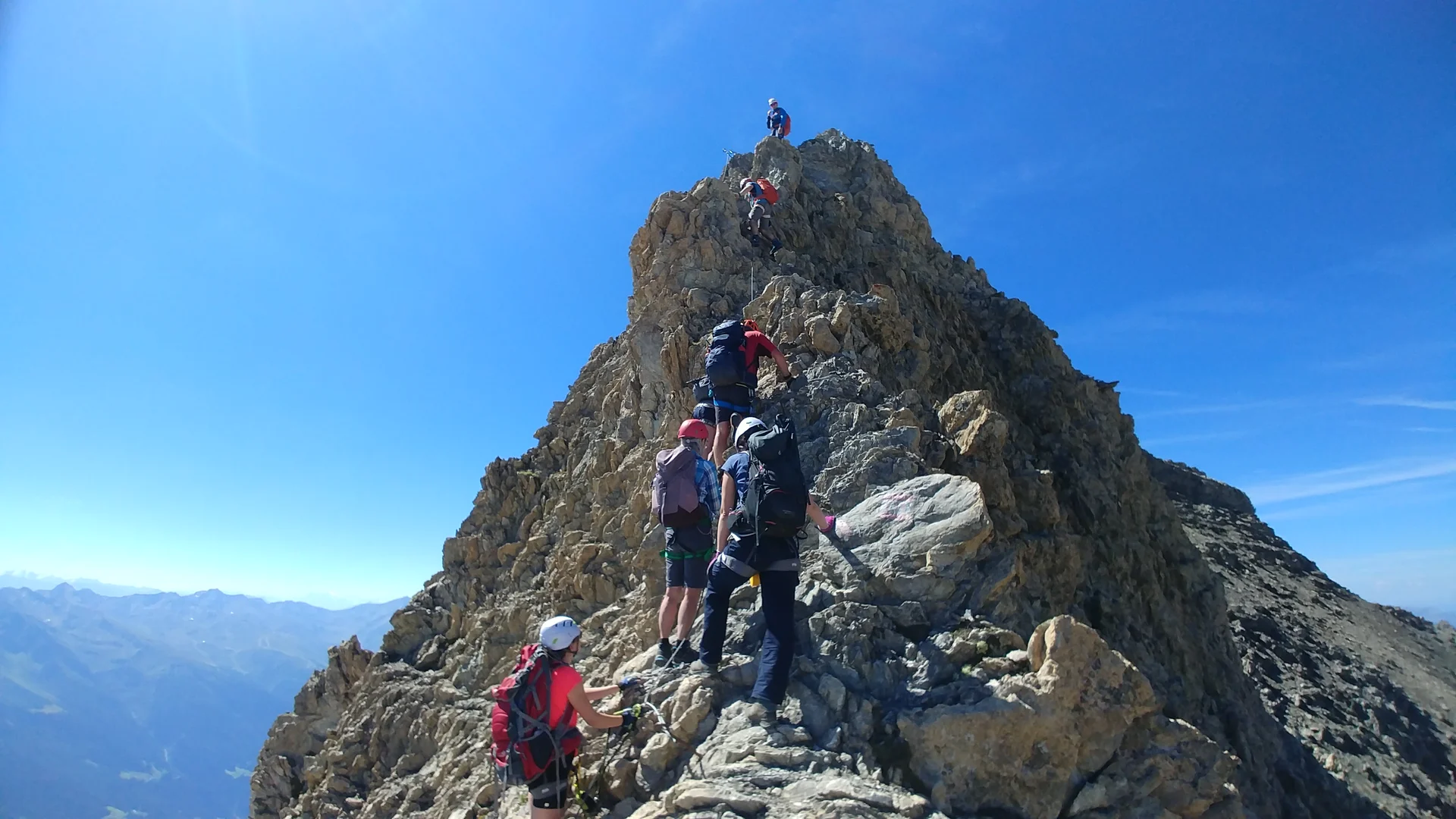 Am Grat zum Dawinkopf | © Annette Gröbner