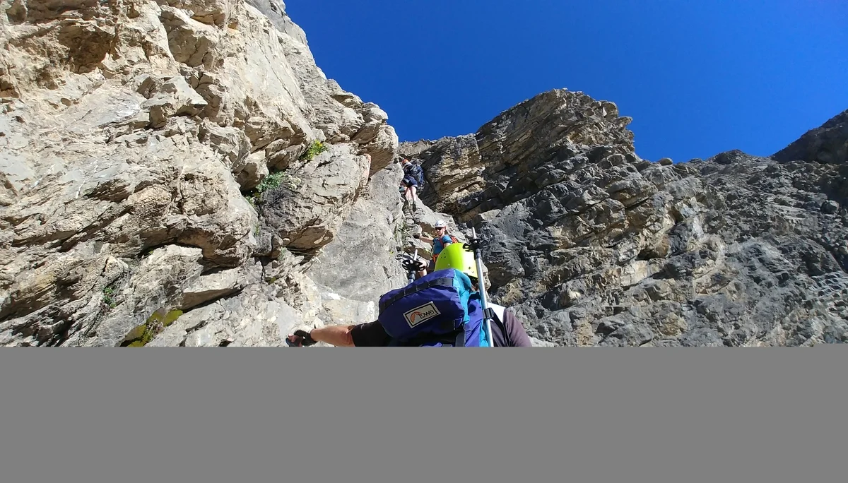 Aufstieg durch die Gasillschlucht | © Annette Gröbner