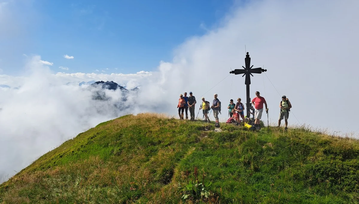 Am Gipfel vom Schwarzkogel | © Josef Fendl