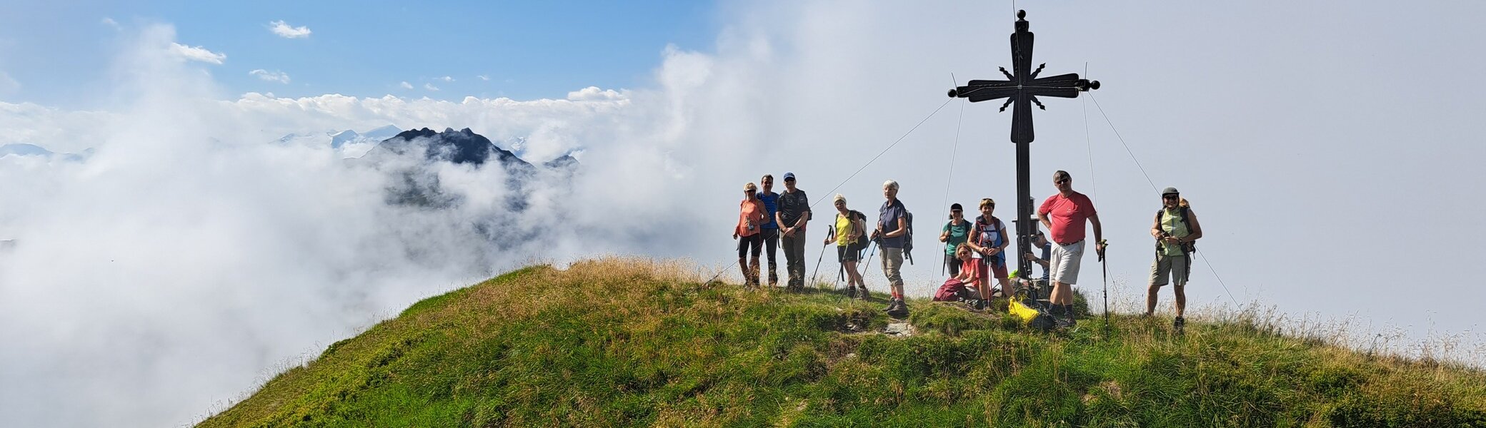 Am Gipfel vom Schwarzkogel | © Josef Fendl