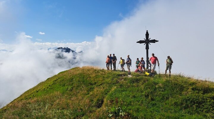 Am Gipfel vom Schwarzkogel | © Josef Fendl