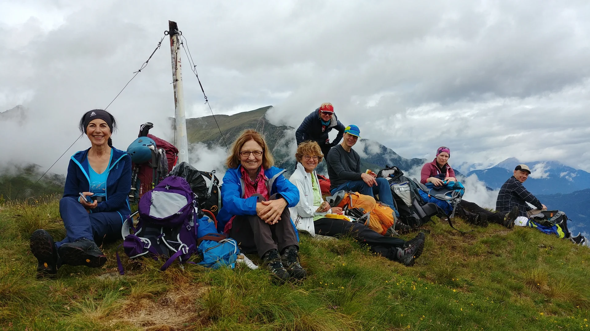 Gr 2 Pause am Gipfel des Wenderkogel | © Annette, privat