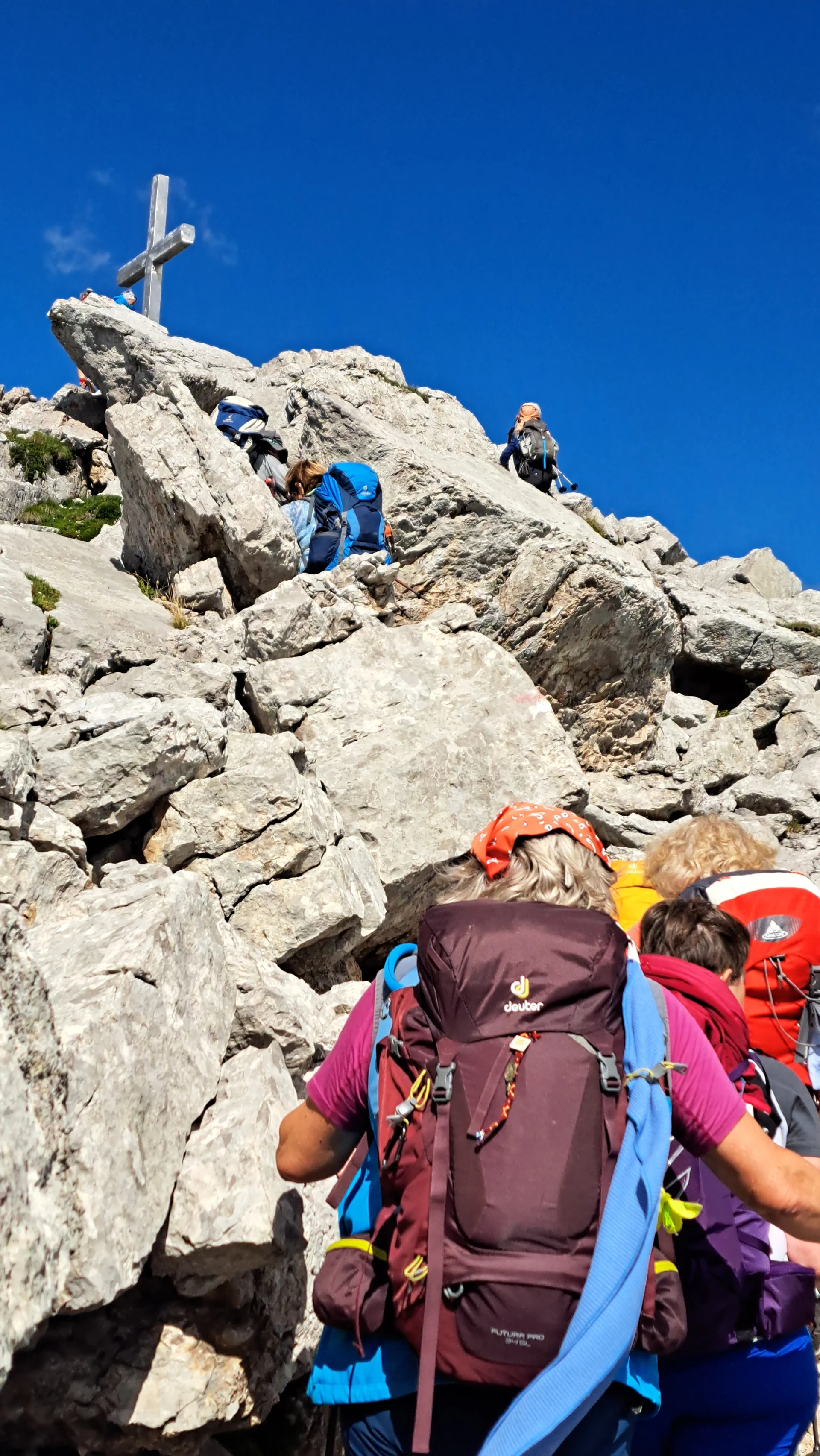 Anstieg Croz dell Altissimo,2339m | © C.Ammann