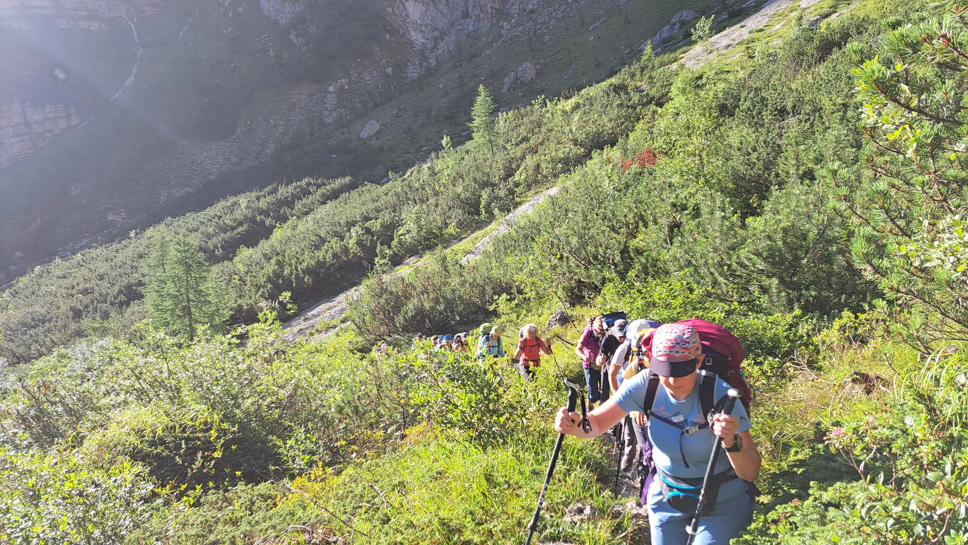 Aufstieg z B.to del Massodi | © C.Ammann