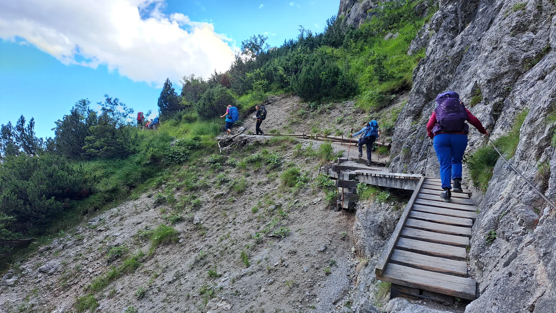 Sentiero 340 zum Rif. Selvata | © C.Ammann