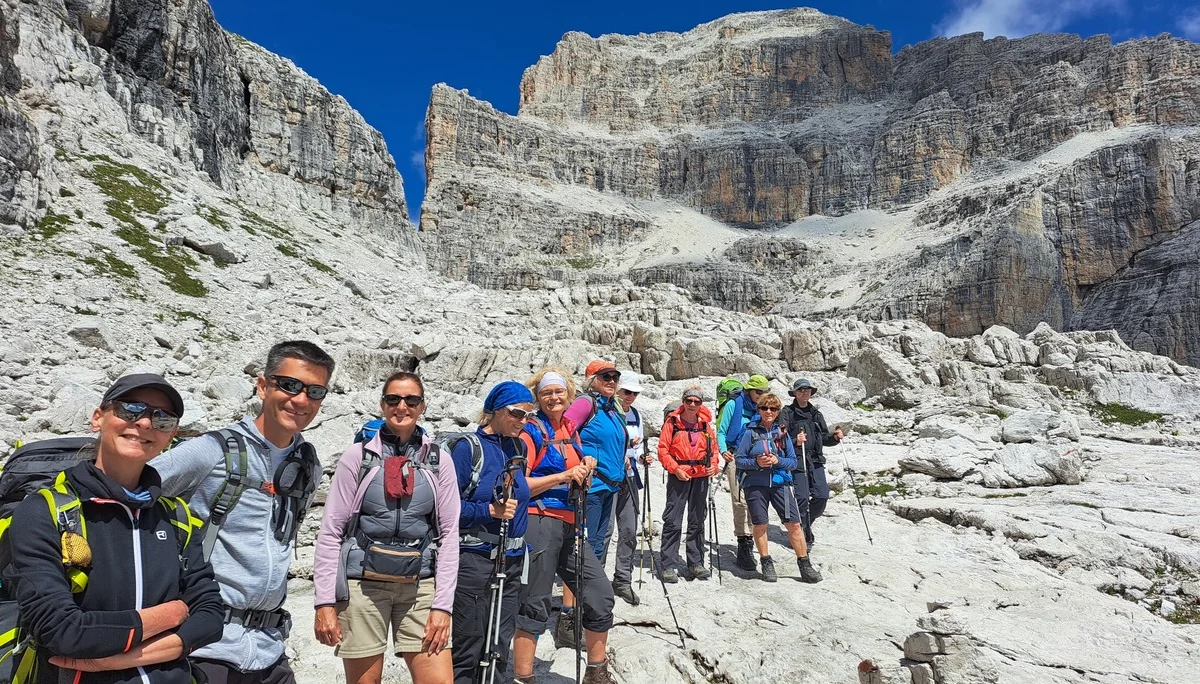 mit Cima Brenta Bassa, 2803m | © C.Ammann