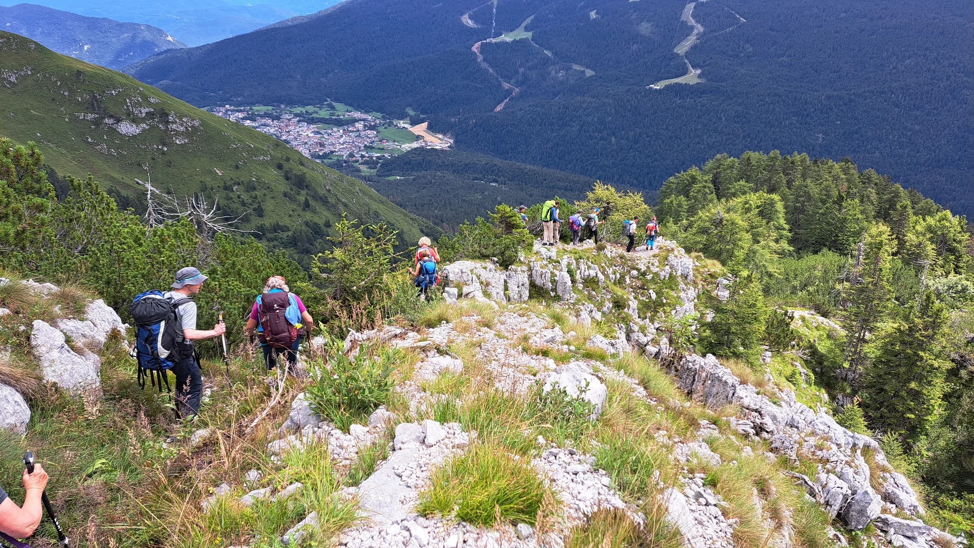 über den Palon de Tovre, 1913m | © C.Ammann