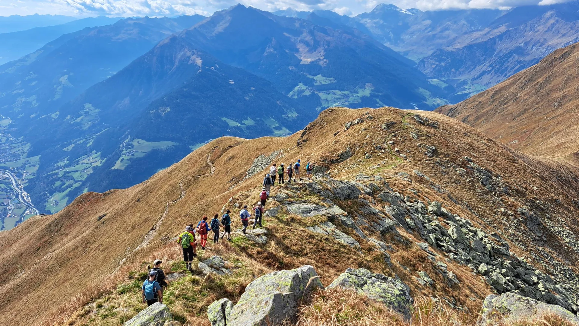 1 Abstieg vom Fleckner | © C. Ammann