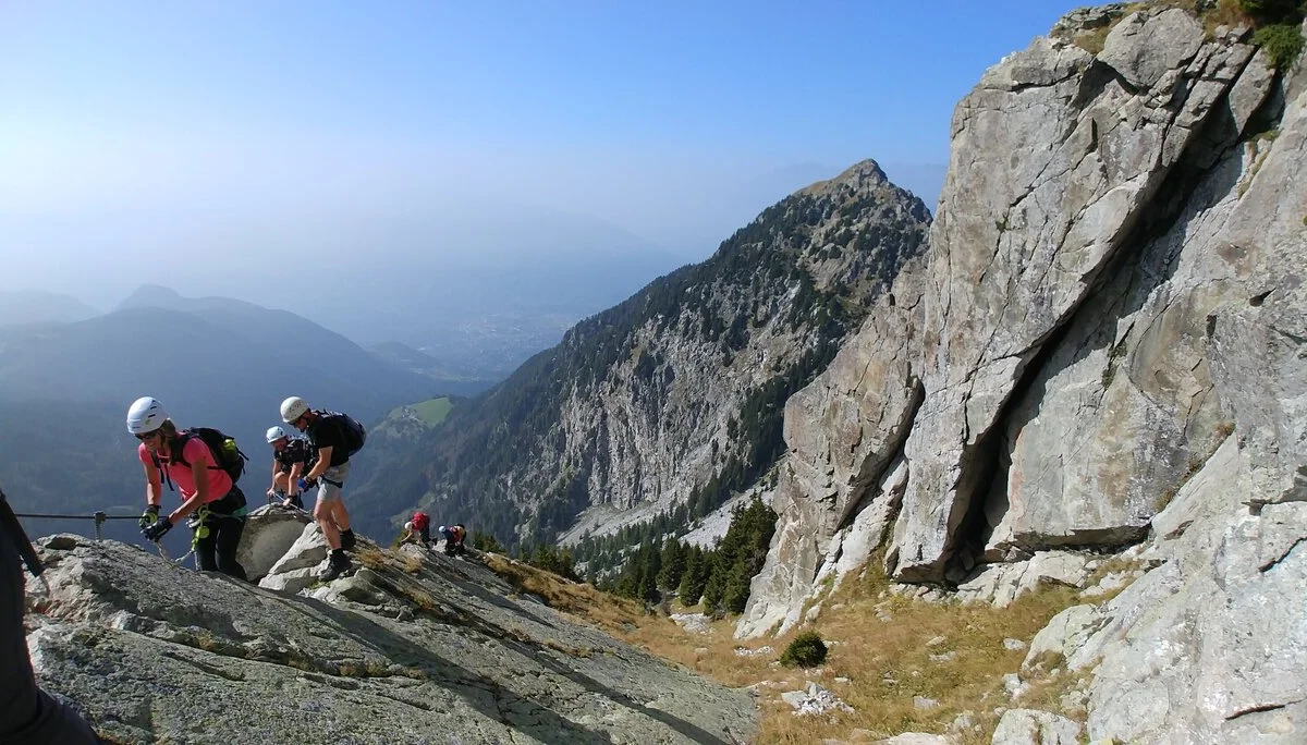 2 Am Geistergrat im Heini-Holzer-KS | © A.Gröbner