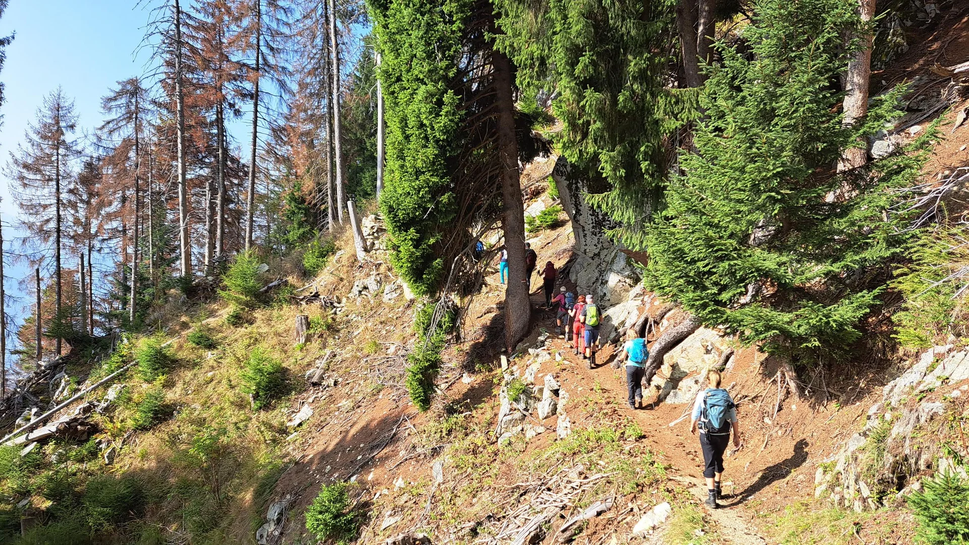 2 Aufstieg zur Lawand | © C. Ammann