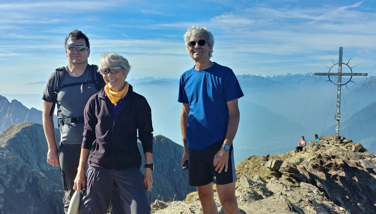 4 Am Gipfel des Hirzer, 2781m | © A.Gröbner