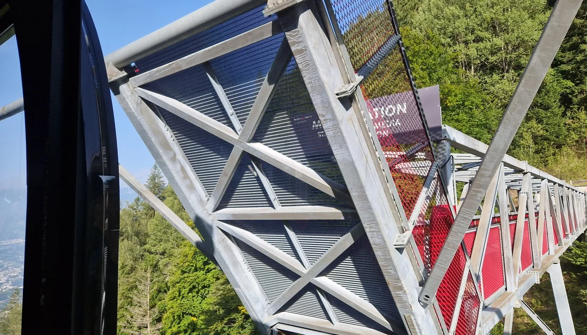 Bergbahn Meran2000 Mittelstation | © A.Pieper-Bröhl