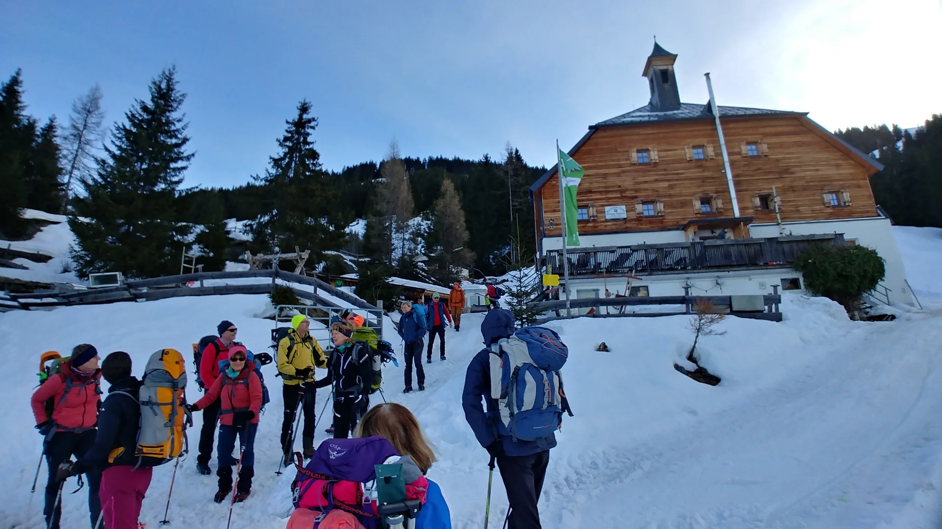 Abschied von der Bochumer Hütte | © Annette Gröbner