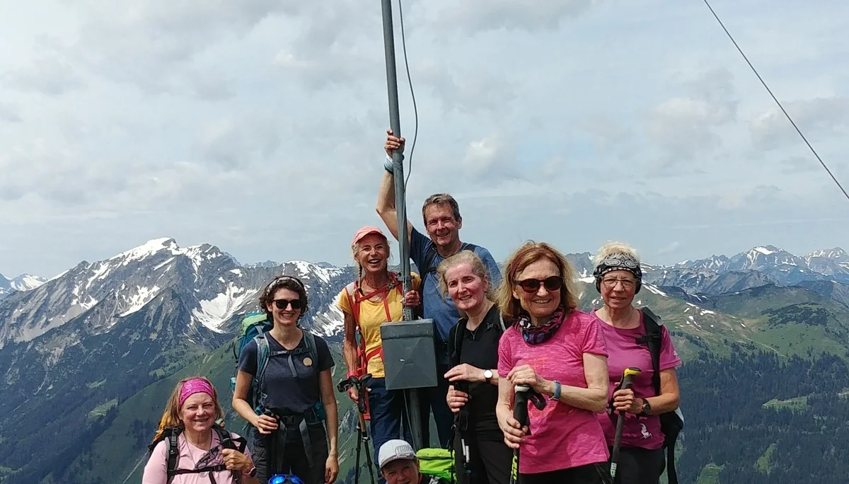 Auf der Vorderen Suwaldspitze | © Annette Gröbner