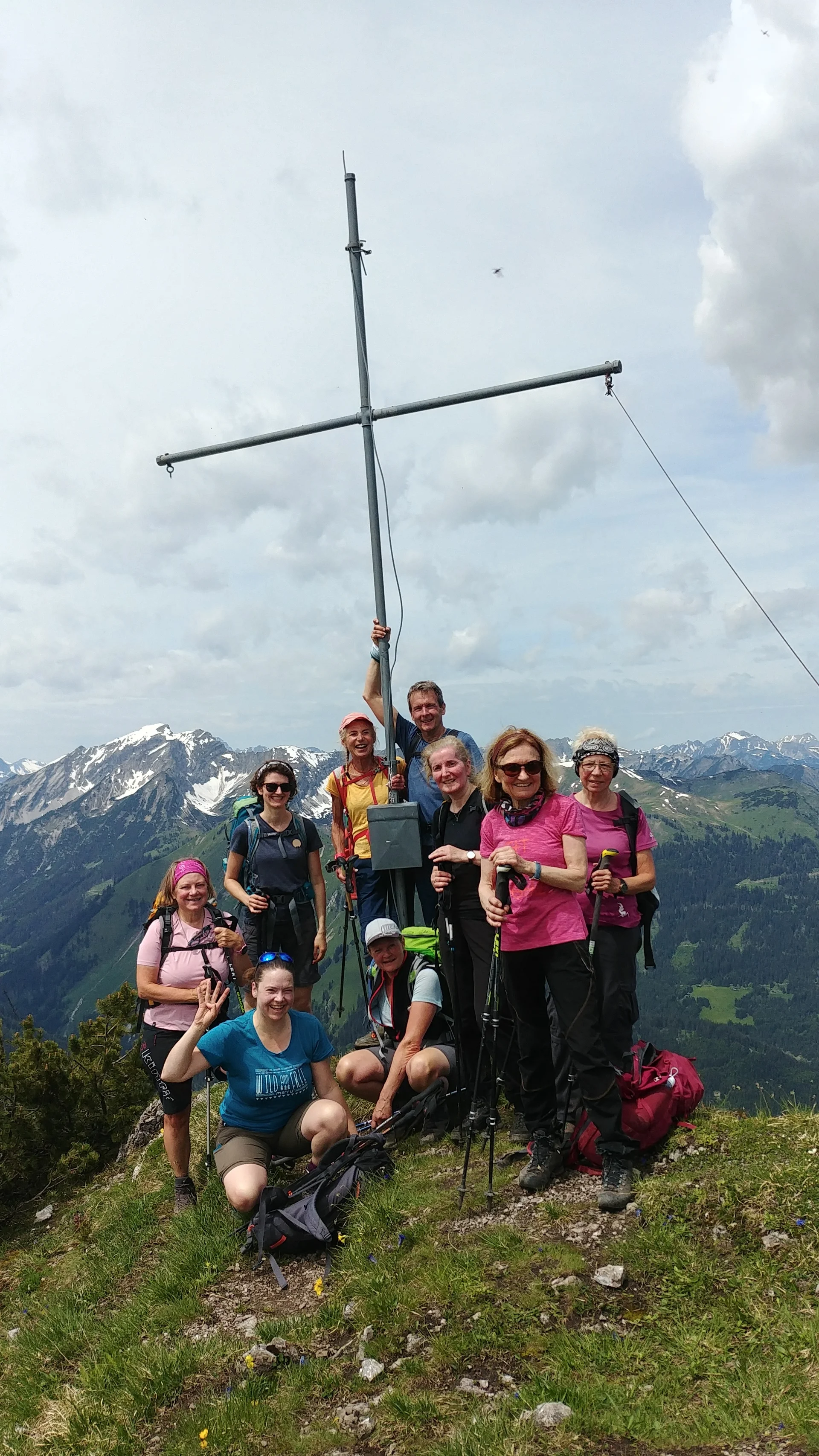 Auf der Vorderen Suwaldspitze | © Annette Gröbner