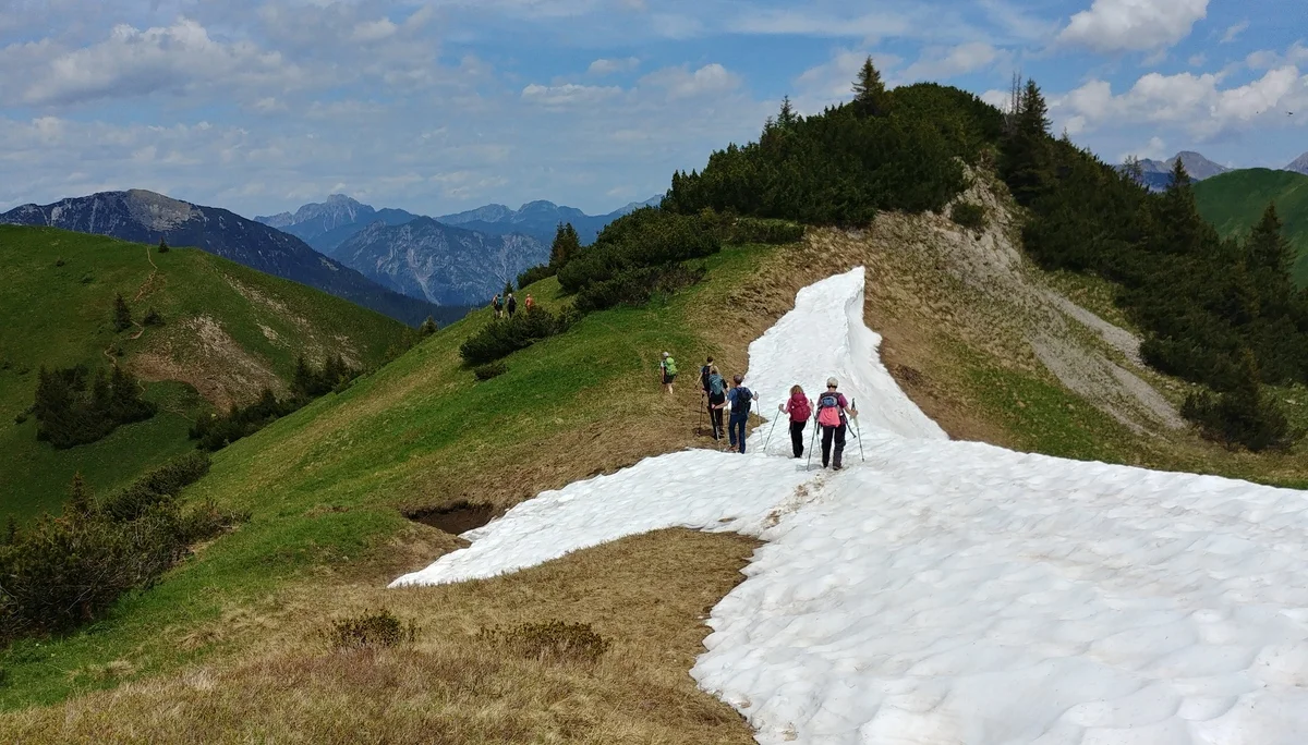Rückweg zum Älpelesattel | © Annette Gröbner