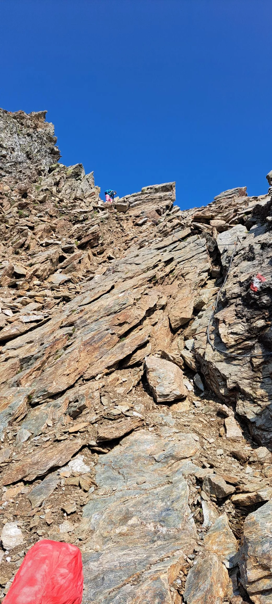 Steig zum Sailkopf, 3209m | © C.Ammann
