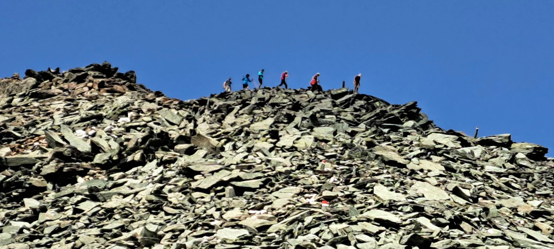 Abstieg vom Rauhkopf, 3070m | © C.Ammann
