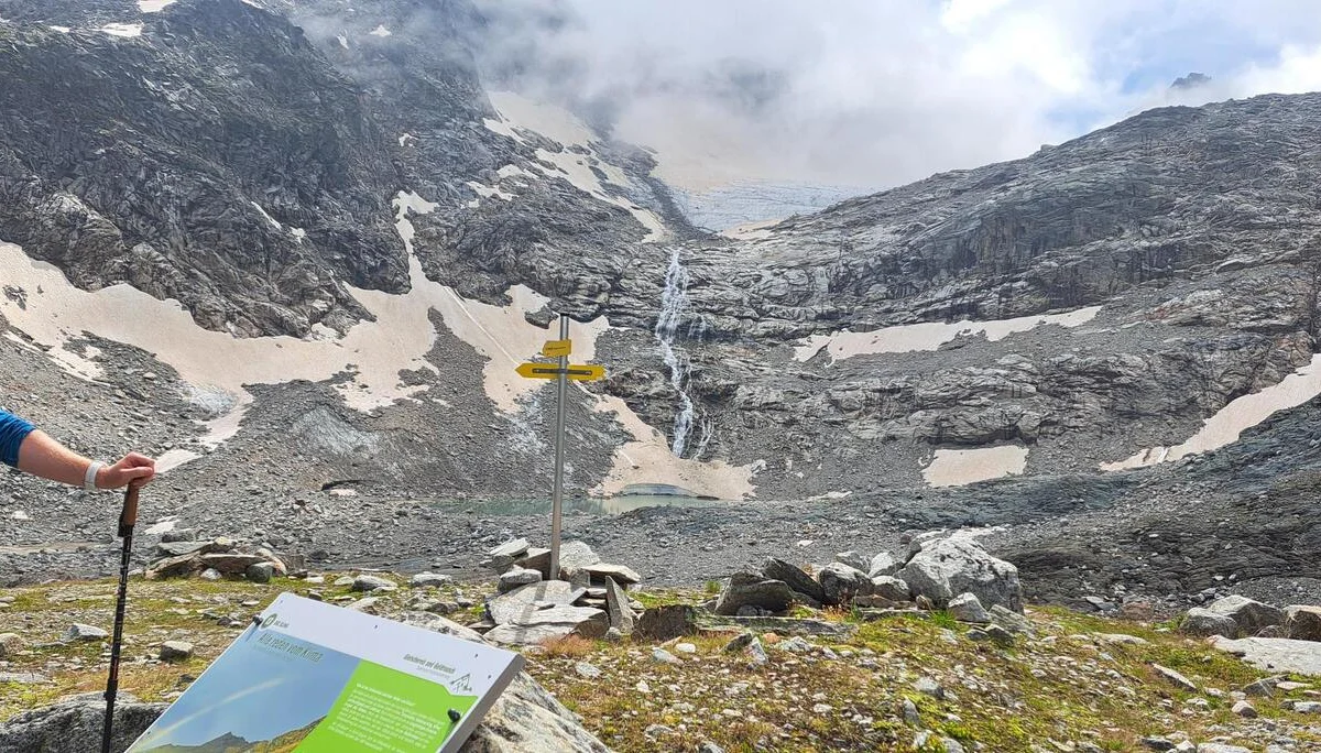 auf dem Gletscherschaupfad | © C. Ammann