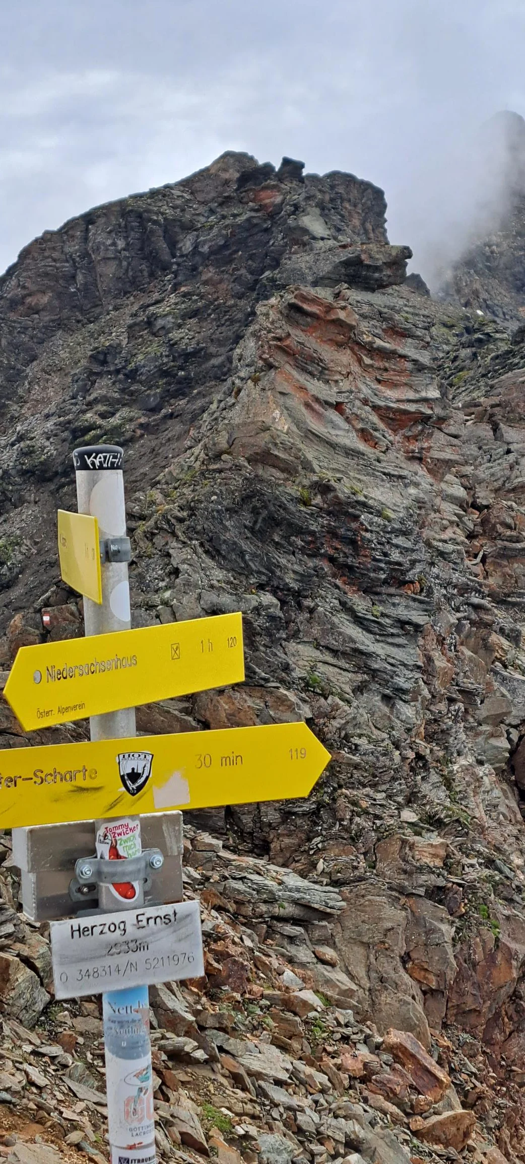 Herzog-Ernst-Spitze, 2933m | © C. Ammann