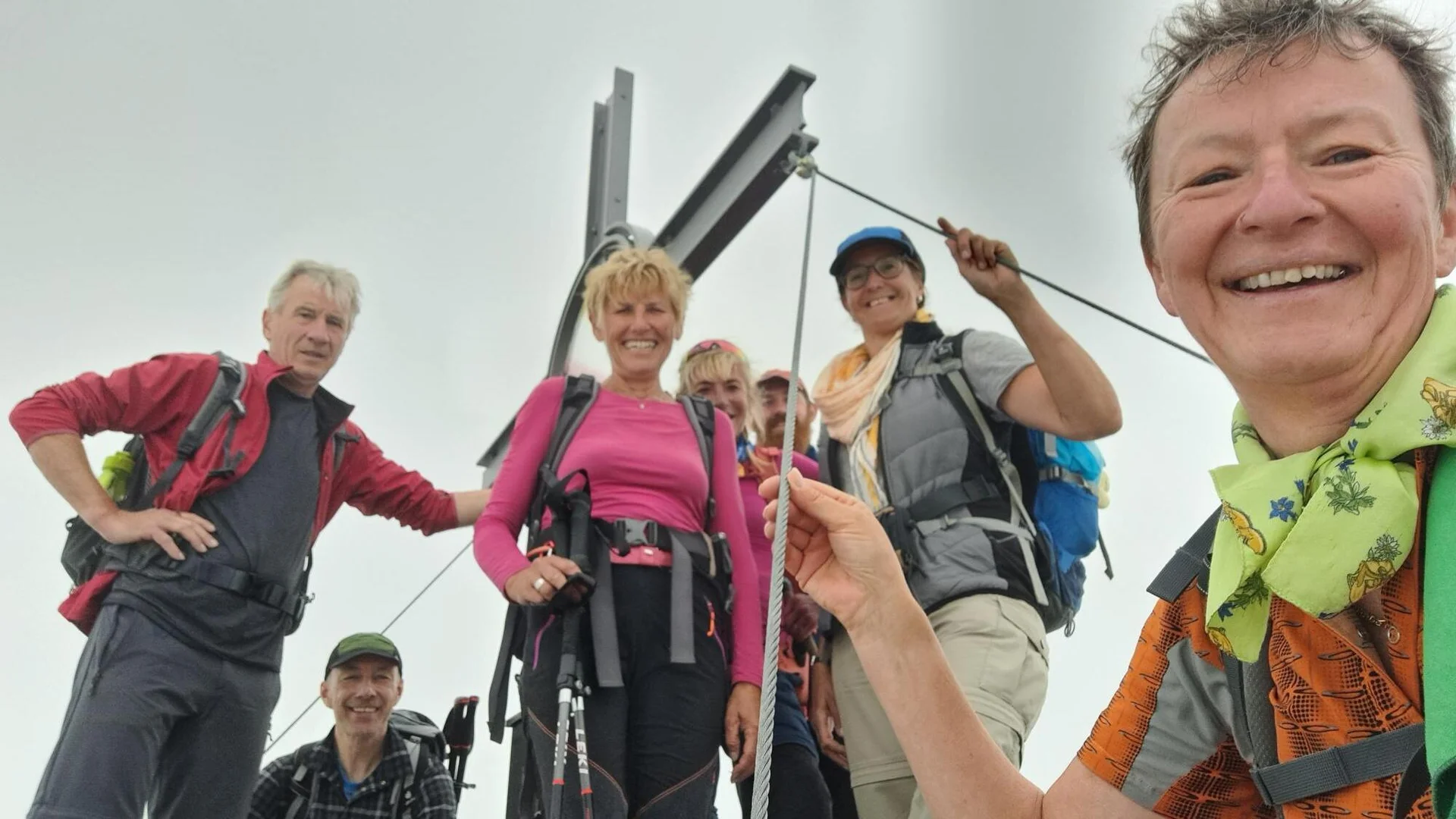 im Abstieg am Neunerkogel, 2827m | © C. Ammann