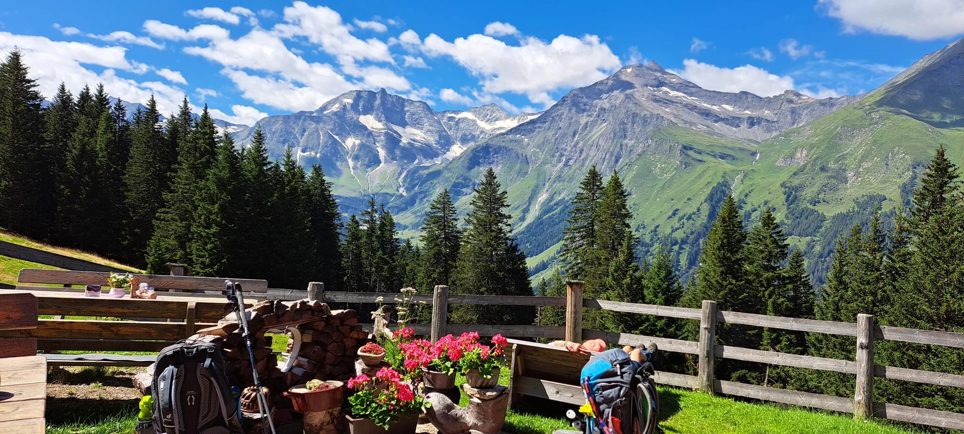 Blick von der MItterastenalm zum Hohen Sonnblick | © C. Ammann