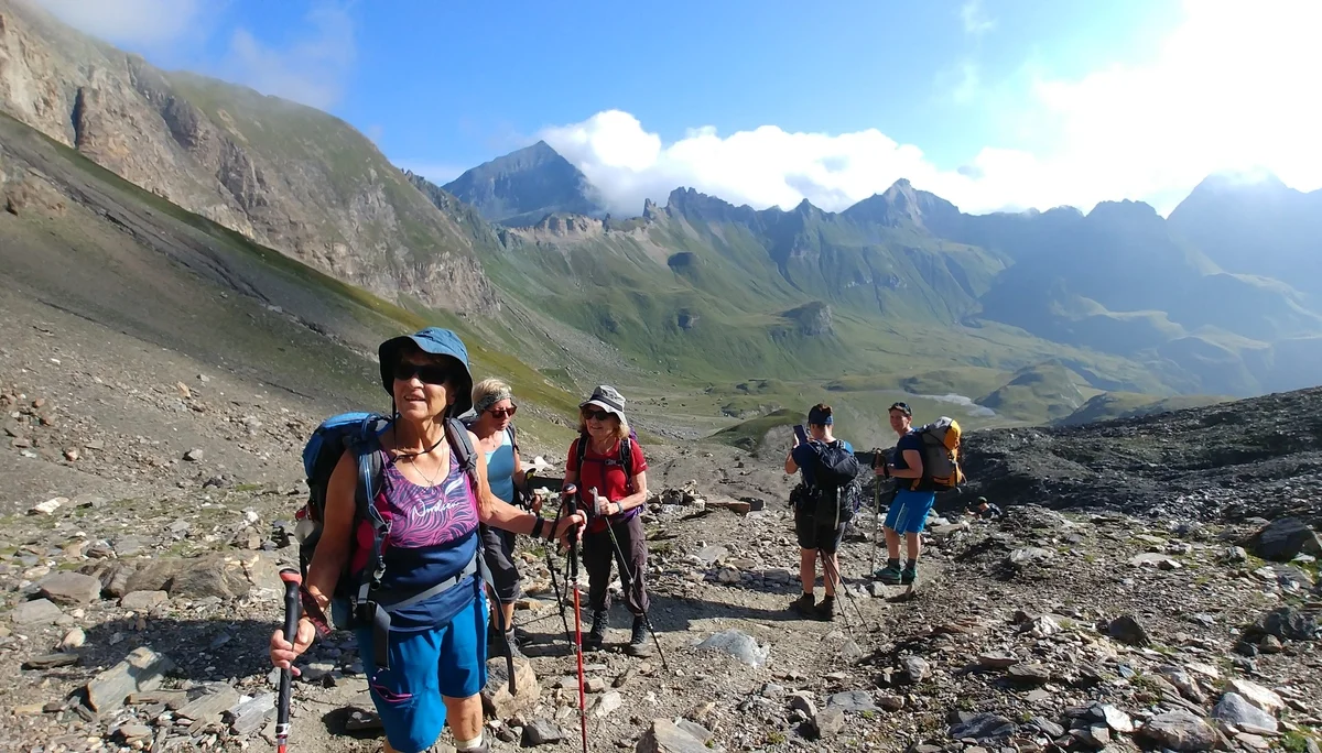 Aufstieg zum Rauhtaljoch | © Annette Gröbner