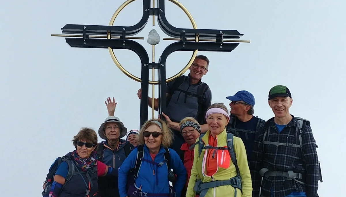 Am Gipfel der Wurmaulspitze | © Annette Gröbner