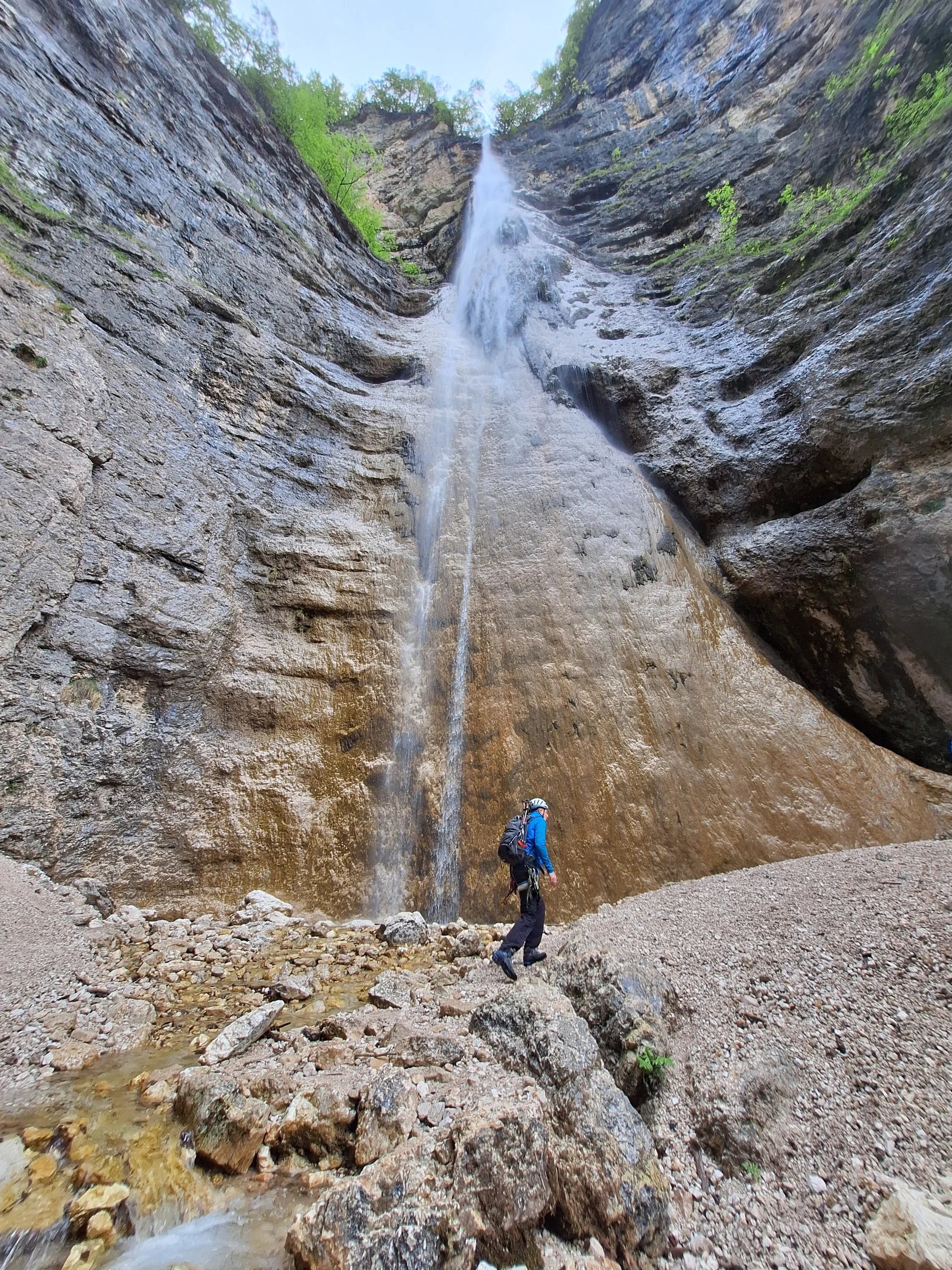 Buroneschlucht oberer Wasserfall | © Franz Schwerthöffer