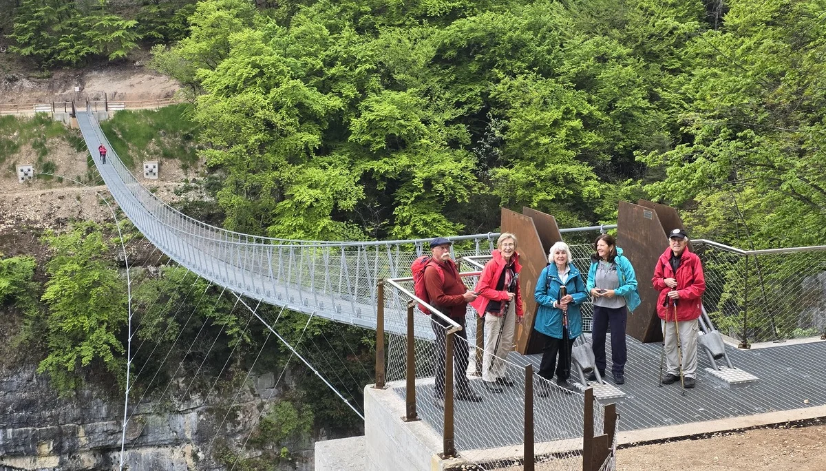 Hängebrücke bei Monte | © Manfred Gröbner