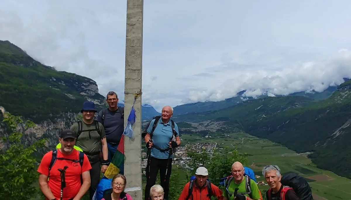 Am Gipfel Croce die Cerniga | © Annette Gröbner