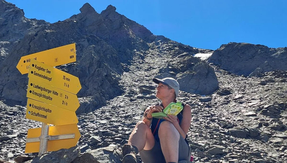 Am Fuß der Kreuzjöchlspitze | © C.Ammann