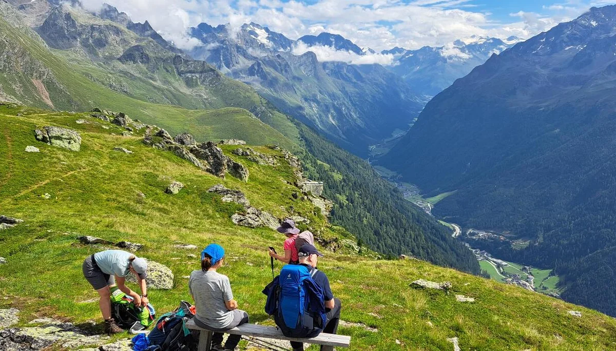 Hoch über dem Pitztal | © C.Ammann