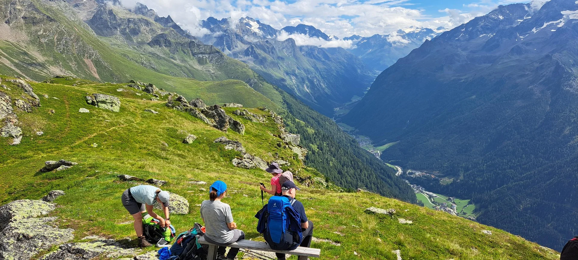 Hoch über dem Pitztal | © C.Ammann