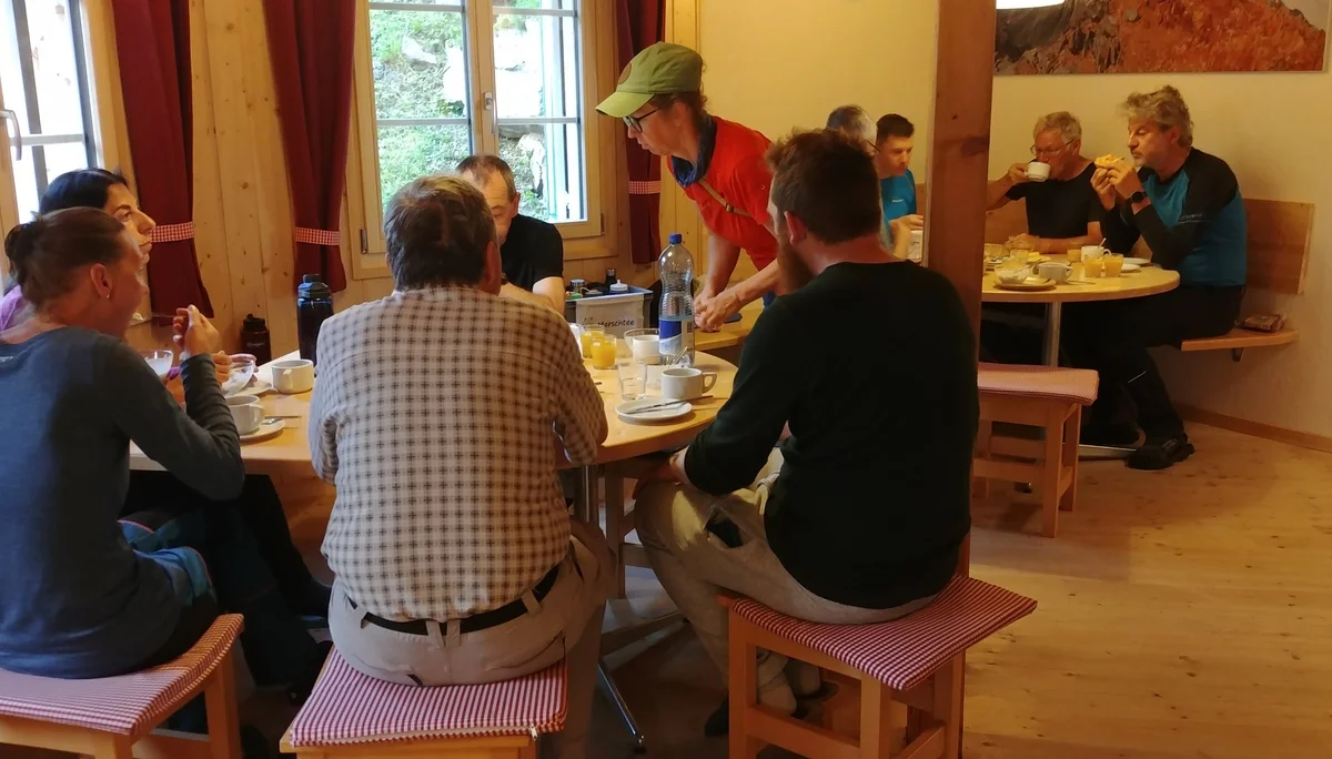 Vor der Voralphütte | © Annette Gröbner