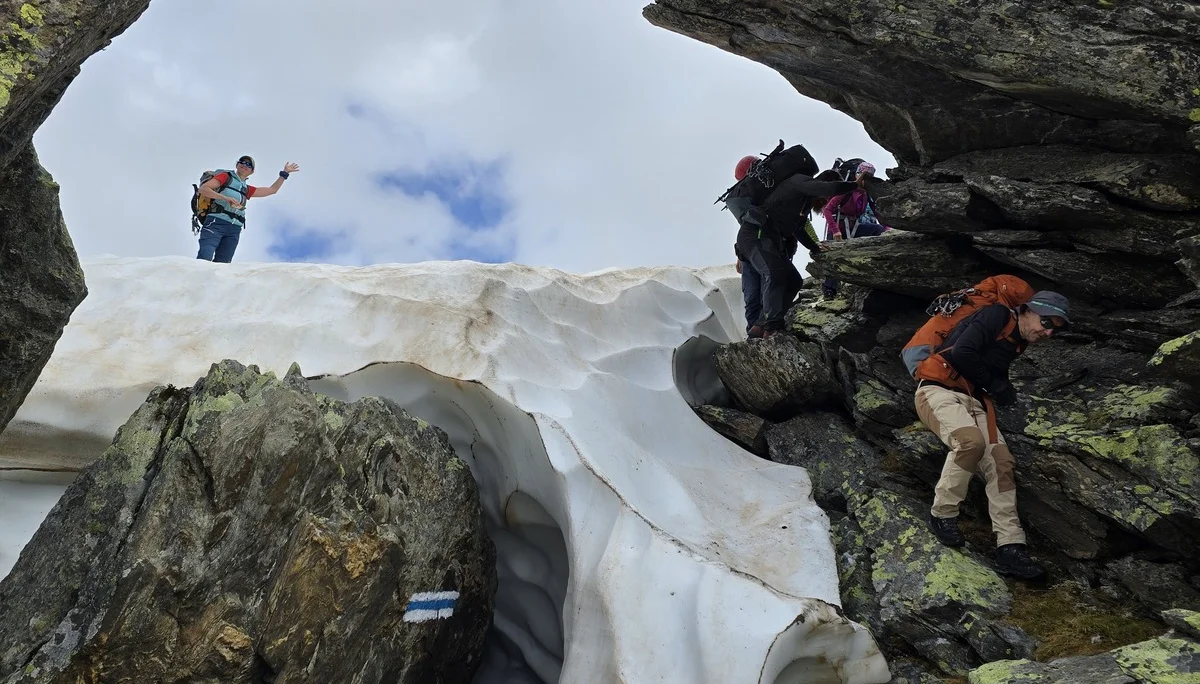 Durchstieg an der Horenfellilücke | © Chr. Steininger